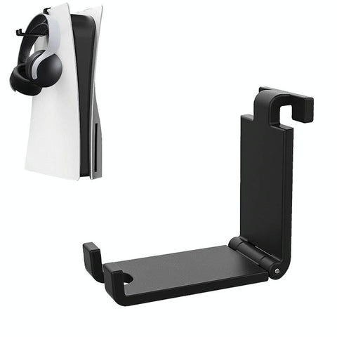 Sony Ps5 Game Console Headphone Storage Rack With Gamepad Hanger Black Controllers & Attachments