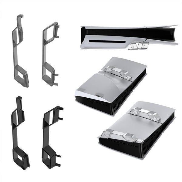 Sony Ps5 Slim Horizontal Storage Holder Transparent Bags Skins & Travel Cases