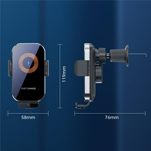 Intelligent Wireless Car Vent Charger 66W High Power Tarnish Chargers & Cradles