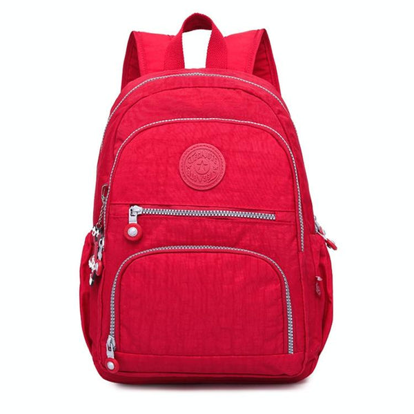 Versatile Teen Backpack For School & Travel 27X13x37cm Red Backpacks & Bags