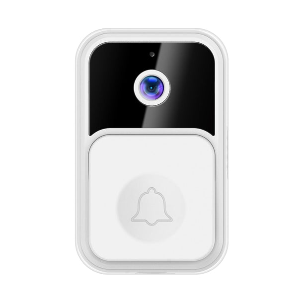 Wireless Smart Video Doorbell 90 Degree Wide Angle White Smart Doorbells