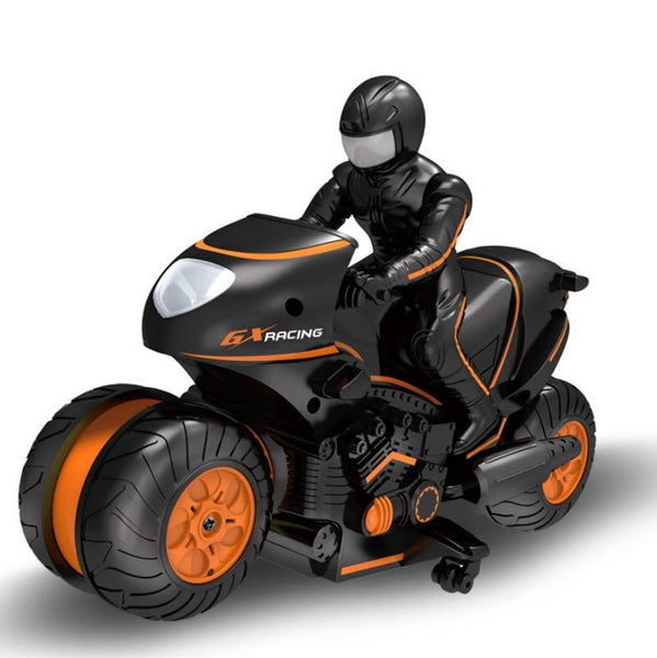 High Speed 2.4G Rc Motorcycle For Drifting And Off Road Riding Black Orange Rc Model Vehicles
