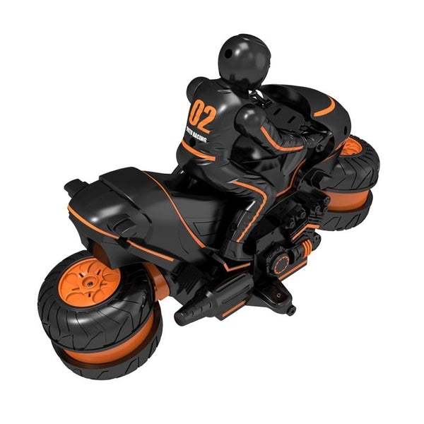High Speed 2.4G Rc Motorcycle For Drifting And Off Road Riding Black Orange Rc Model Vehicles