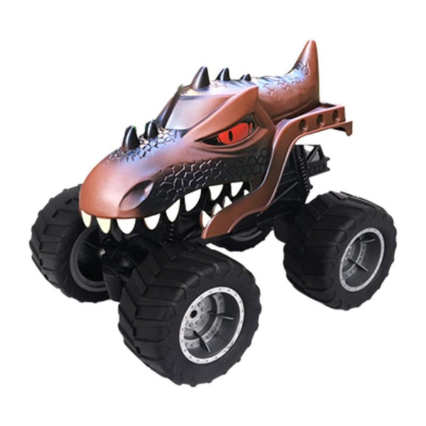 Remote Control Dinosaur Climbing Car 2.4G Brown Rc Model Vehicles