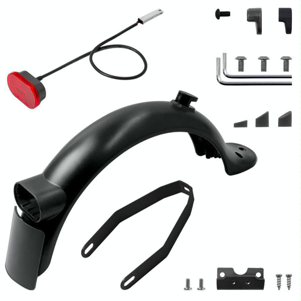 Xiaomi M365 Pro 2 Electric Scooter Rear Fender Bracket With Tail Light And Tool Set Red Suit Fenders & Mud Guards