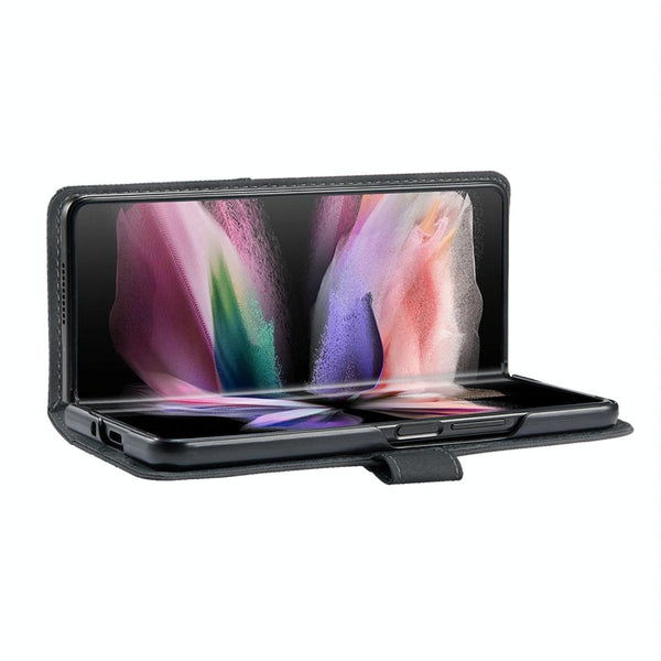 For Samsung Galaxy Z Fold4 5G Magnetic Rhombus Texture Case Grey Cases Covers & Skins