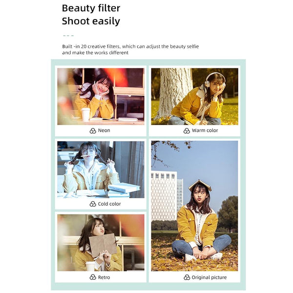 16X Zoom Hd Digital Camera With 2.88 Ips Screen_White Digital Cameras