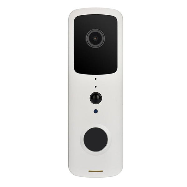 Smart Wifi Video Doorbell With Two Way Intercom Night Vision White Smart Doorbells