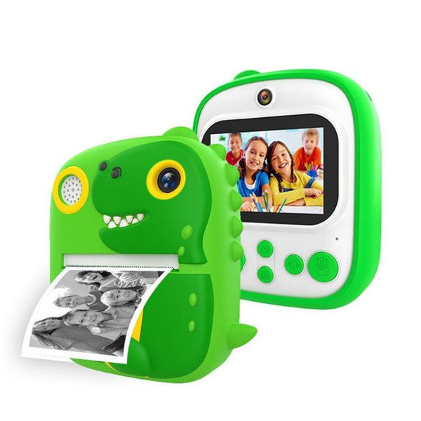 Instant Printing Camera With 2.4 Hd Screen And 32Gb Tf Card_Green Digital Cameras