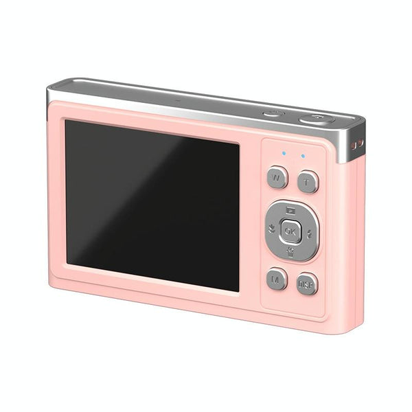 Retro Vlog Self Shooting Camera 50Mp Hd 4K Video Pink Digital Cameras