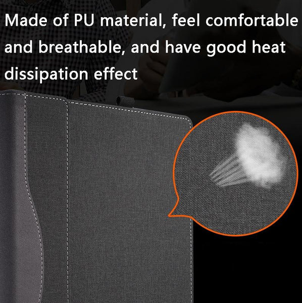 Protective Leather Case For Hp Envy X360 13 Ag Ar Anti Fall Dark Gray Laptop Cases & Bags