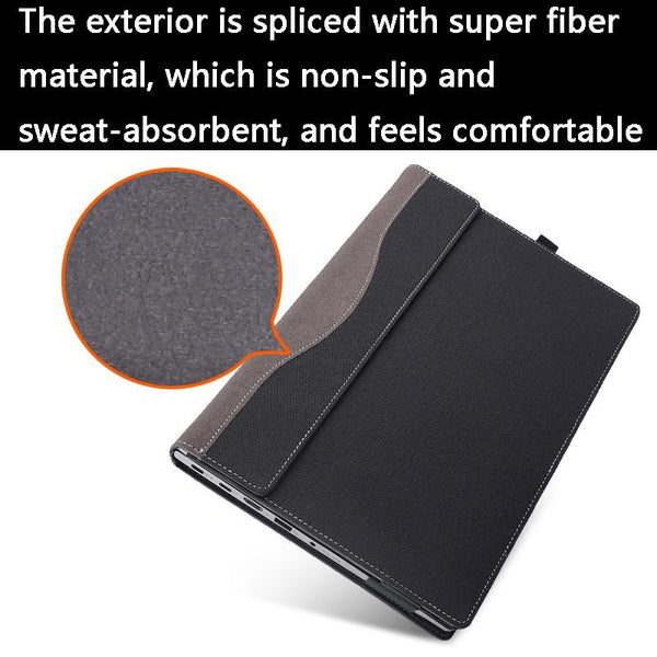 Protective Leather Case For Hp Envy X360 13 Ag Ar Anti Fall Dark Gray Laptop Cases & Bags