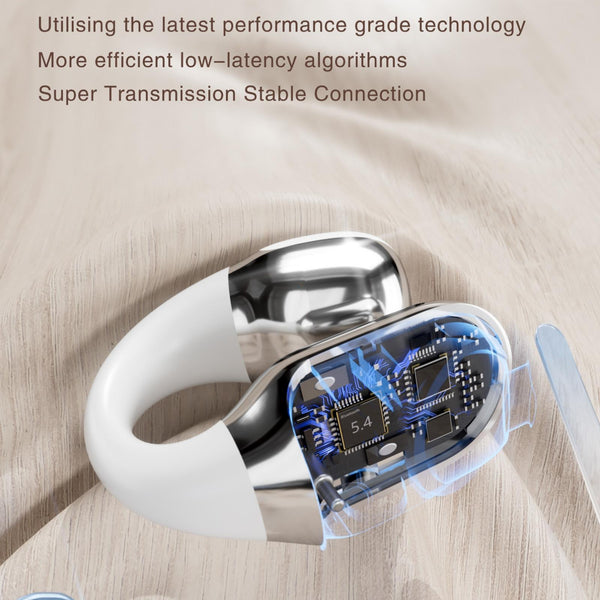 Wireless Sports Bluetooth Earphones With Air Conduction F16 Tws Green Earbuds