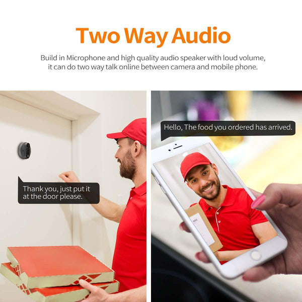 Smart Digital Door Viewer With 1080P Resolution Wide Angle Pir & Night Vision Silver Smart Doorbells