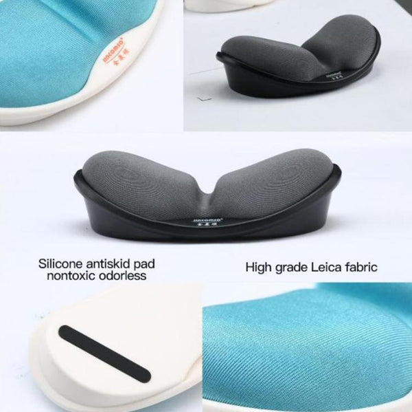 Memory Foam Wrist Rest For Keyboard & Mouse Blue Mouse Pads & Wrist Rests