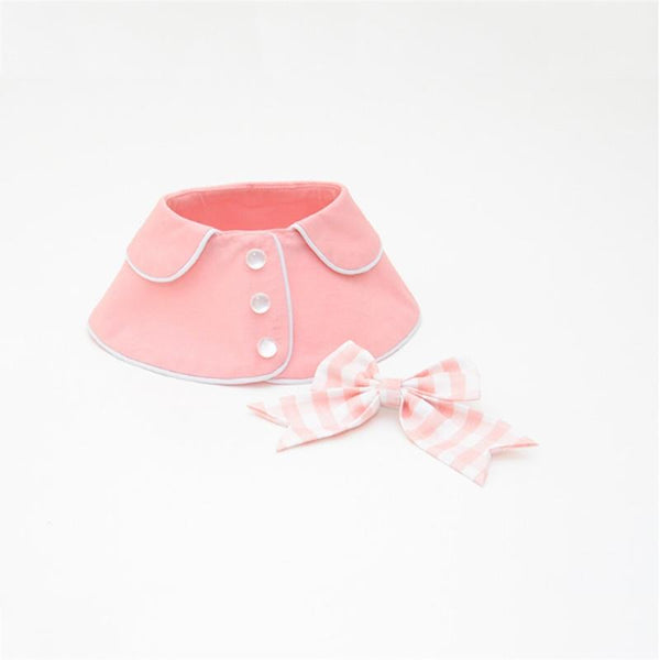 Pet Accessories Dog Small Shawl Bib Saliva Towel Triangle Scarf Size Light Pink Dog Clothing & Shoes