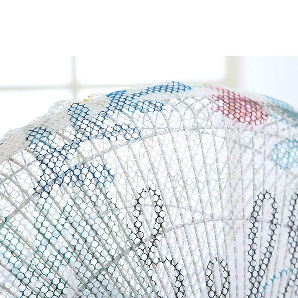 Electric Fan Safety Net Cover Anti Pinch Dustproof Fish Bone Portable Fans