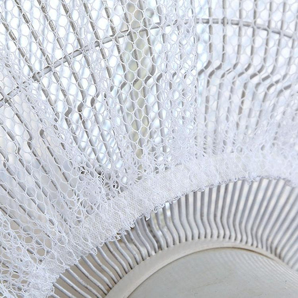 Electric Fan Safety Net Cover Anti Pinch Dustproof Fish Bone Portable Fans