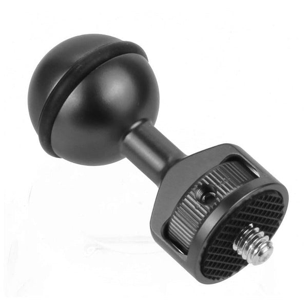 Universal 2.5 Centimetre Ball Head Clip For Action And Underwater Cameras Black Other Camera & Photo Accs