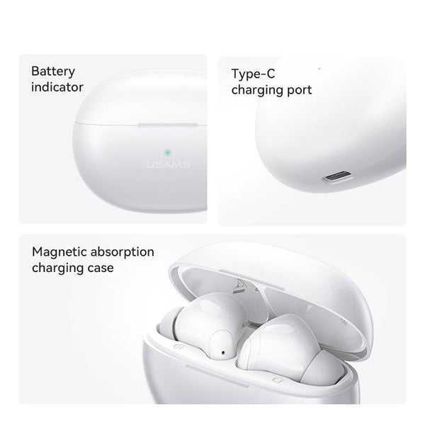 Wireless In Ear Bluetooth Us Xd18 White Earbuds