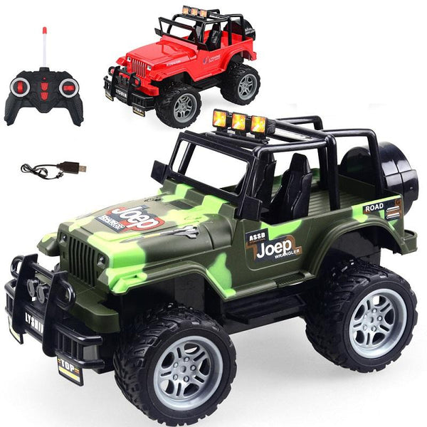 Remote Control Electric Car With Usb Charging For Kids Red Convertible Rc Model Vehicles