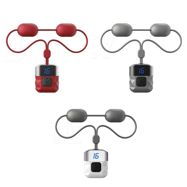 Ems Neck Massager For Shoulder & Cervical Therapy Red Massagers