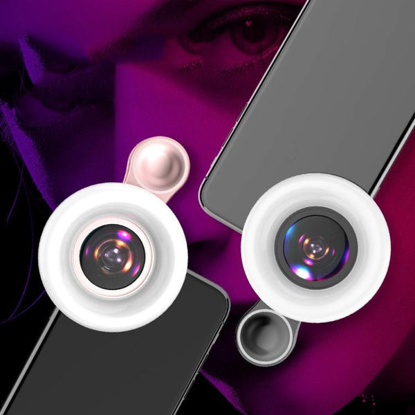 Selfie Light Macro Lens For Mobile Beauty Makeup Audio And Video Accessories Selfie Lights