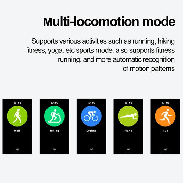 Uric Acid Blood Lipids And Heart Rate Tracker Blue Smart Watches