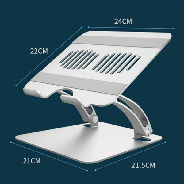 Laptop Stand Aluminum Alloy Desktop Riser Grey Stands Holders & Car Mounts