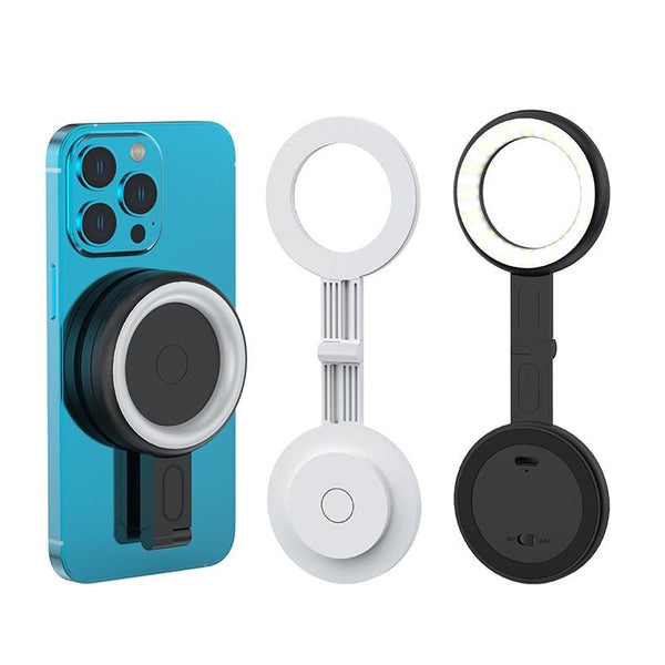 Magnetic Cell Phone Fill Light Black Selfie Lights