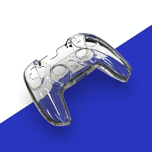 Protective Crystal Shell For Ps5 Wireless Controller Transparent Blue Bags Skins & Travel Cases