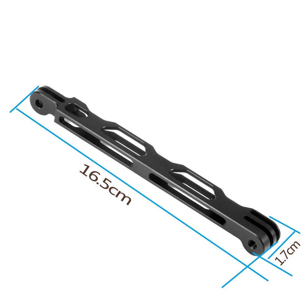 Aluminium Extension Arm For Action Cameras 16.5 Centimetre Blue Audio Video Accessory Other Camera & Photo Accs