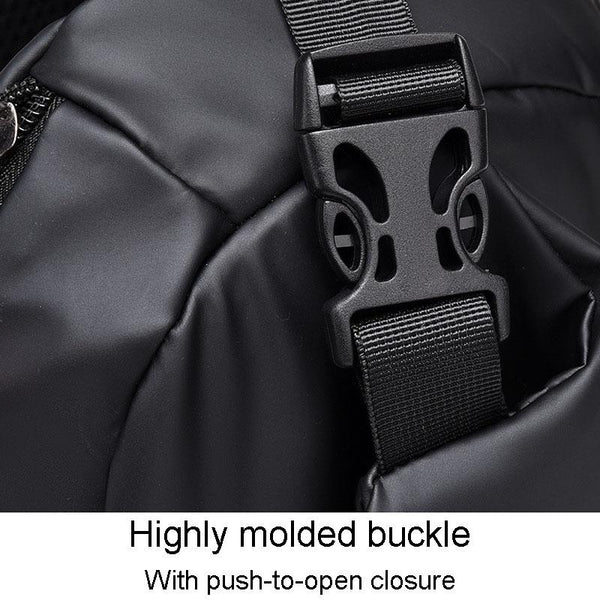 Versatile Crossbody Chest Bag For Casual Sports Use Gray Bags