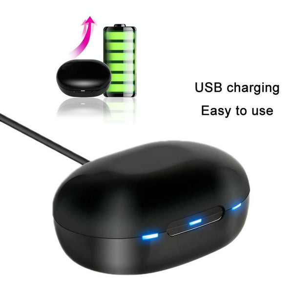 Wireless In Ear Hearing Amplifier For Seniors Black Other Health Care