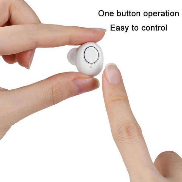 Wireless In Ear Hearing Amplifier For Seniors Black Other Health Care