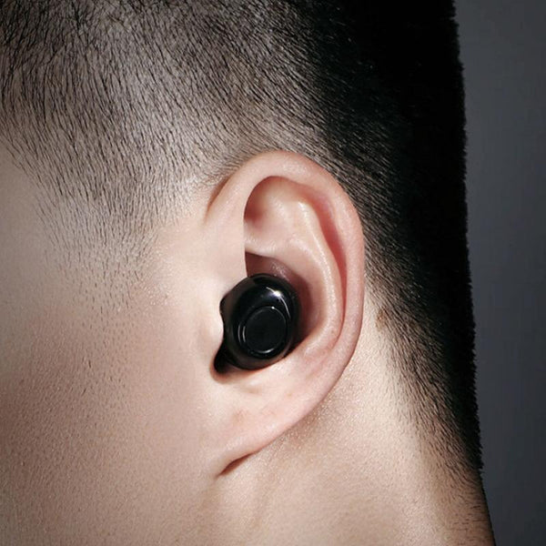 Wireless In Ear Hearing Amplifier For Seniors Black Other Health Care