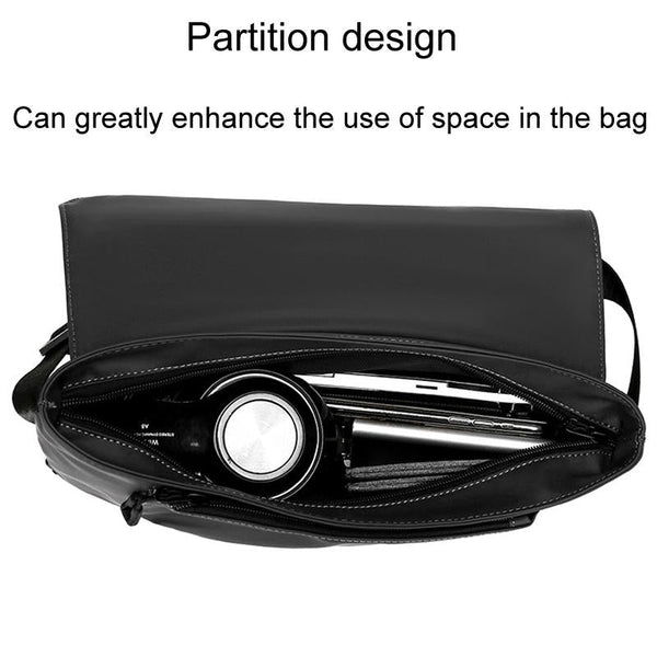 Waterproof Men Crossbody Backpack Gray Bags