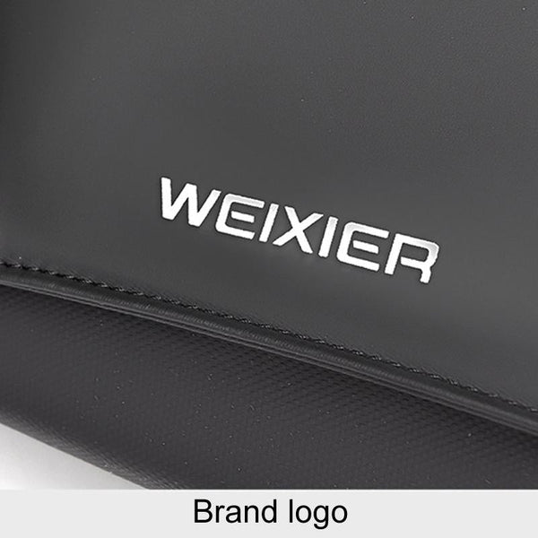 Waterproof Men Crossbody Backpack Gray Bags