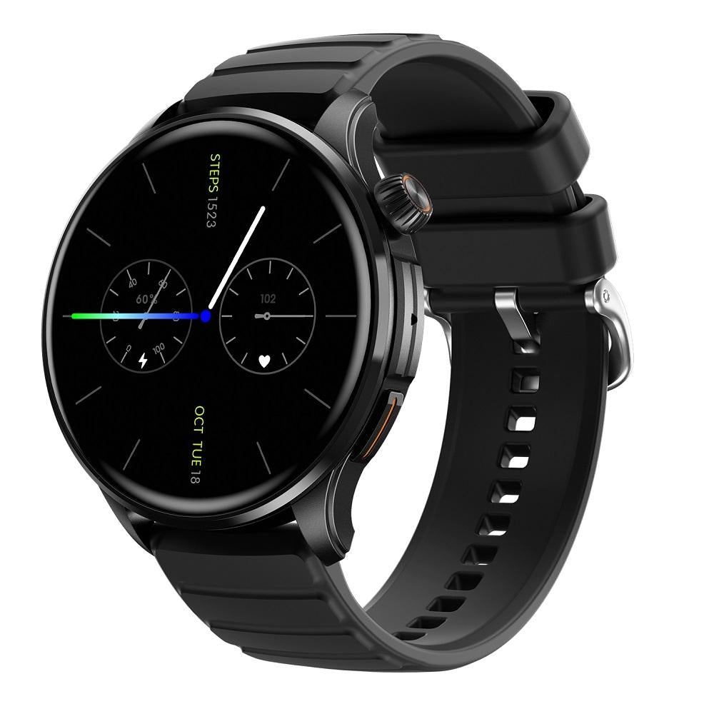 1.43 Inch Bt5.1 Smart Sport Watch With Health Monitoring Black Smart Watches