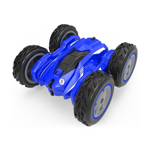 High Speed Double Sided Rc Car For Stunts And Off Road Tumbling Blue Rc Model Vehicles