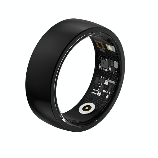 Smart Ring For Health Monitoring And Family Care Size 20 Gold Activity Trackers