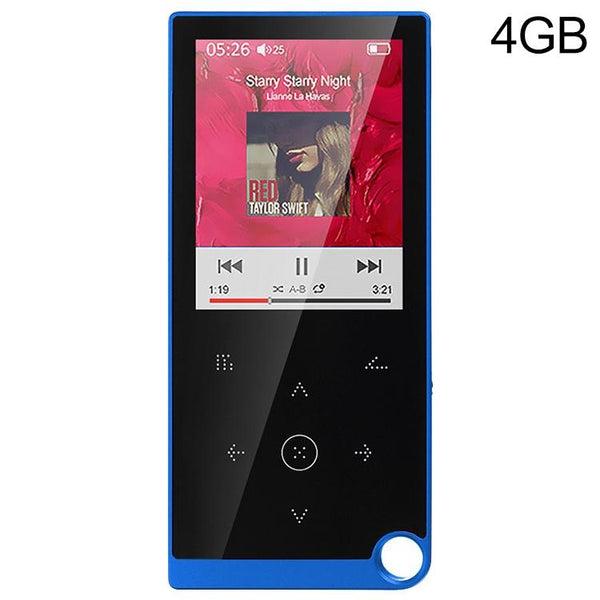 2.4 Inch Touch Mp4 / Mp3 Player 4Gb Memory E Book Alarm Timer No Bluetooth Ipods & Mp3 Players