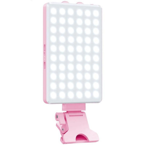 Led Fill Light For Phone Laptop And Video Conferencing Pink Selfie Lights