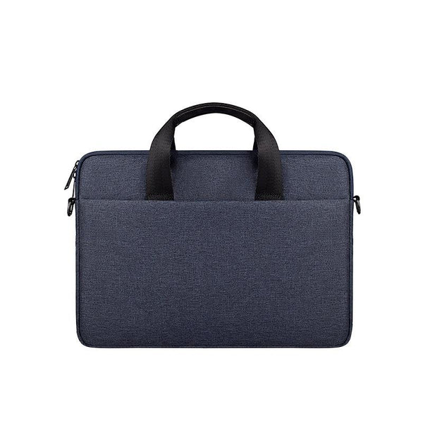 13.3 Inch Laptop Bag With Single Shoulder Strap Navy Cyan Laptop Cases & Bags