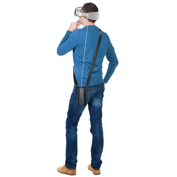 Apple Vision Pro Headset Bag Compact Storage Solution Brown Bags Skins & Travel Cases