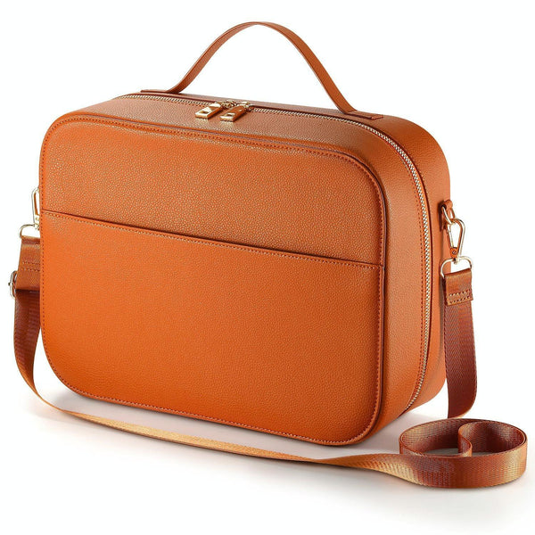 Apple Vision Pro Headset Bag Compact Storage Solution Brown Bags Skins & Travel Cases