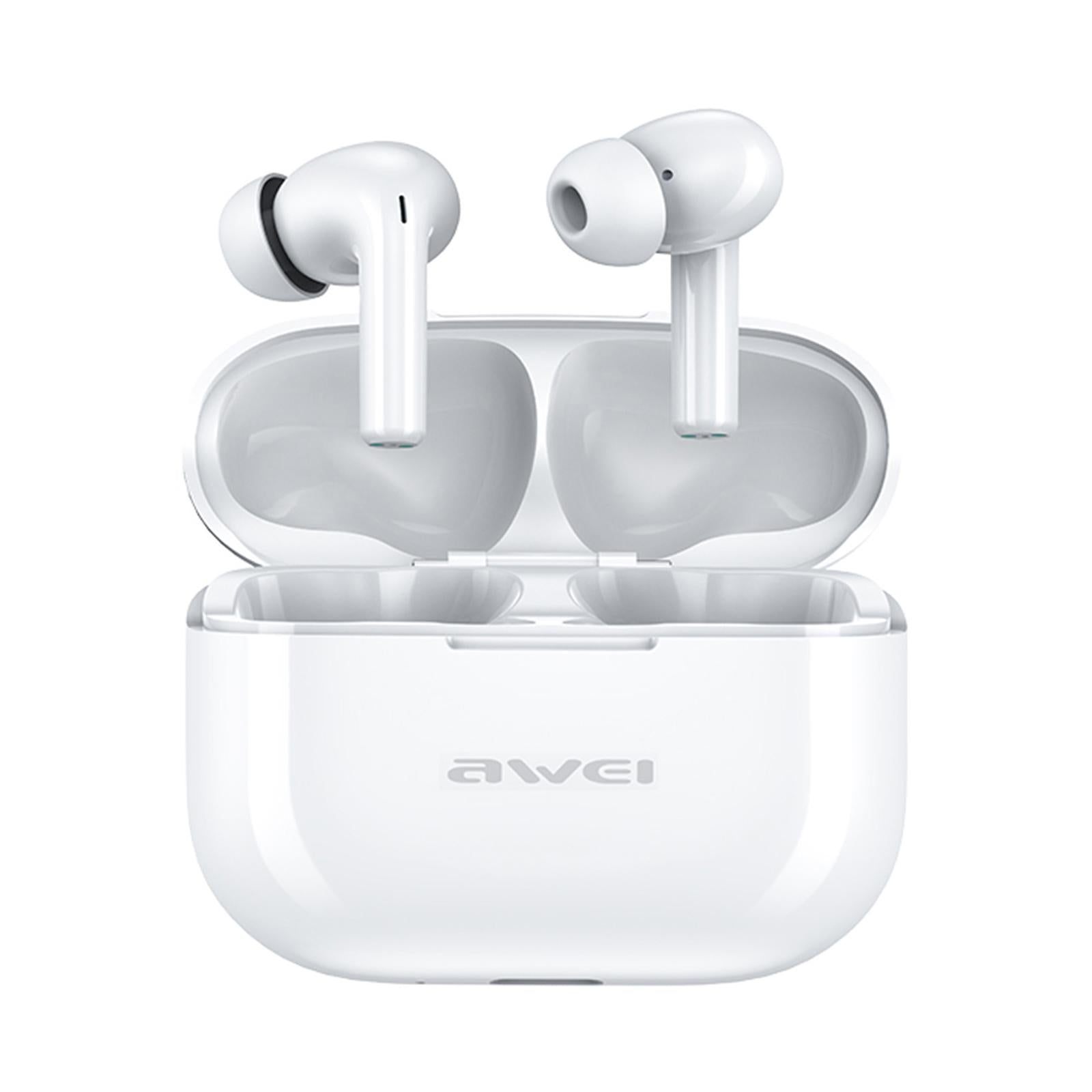 Wireless With Charging Case True Sports White Earbuds
