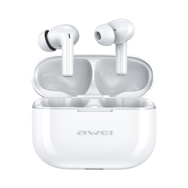 Wireless With Charging Case True Sports White Earbuds