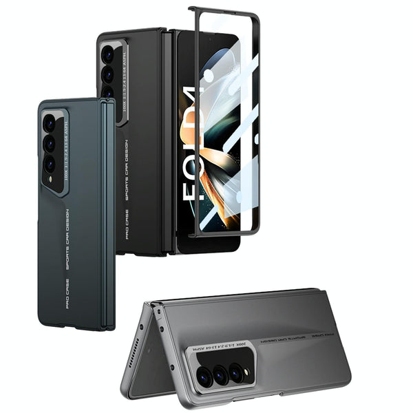 For Samsung Galaxy Z Fold4 5G Full Coverage Ultra Thin Case Black Cases Covers & Skins