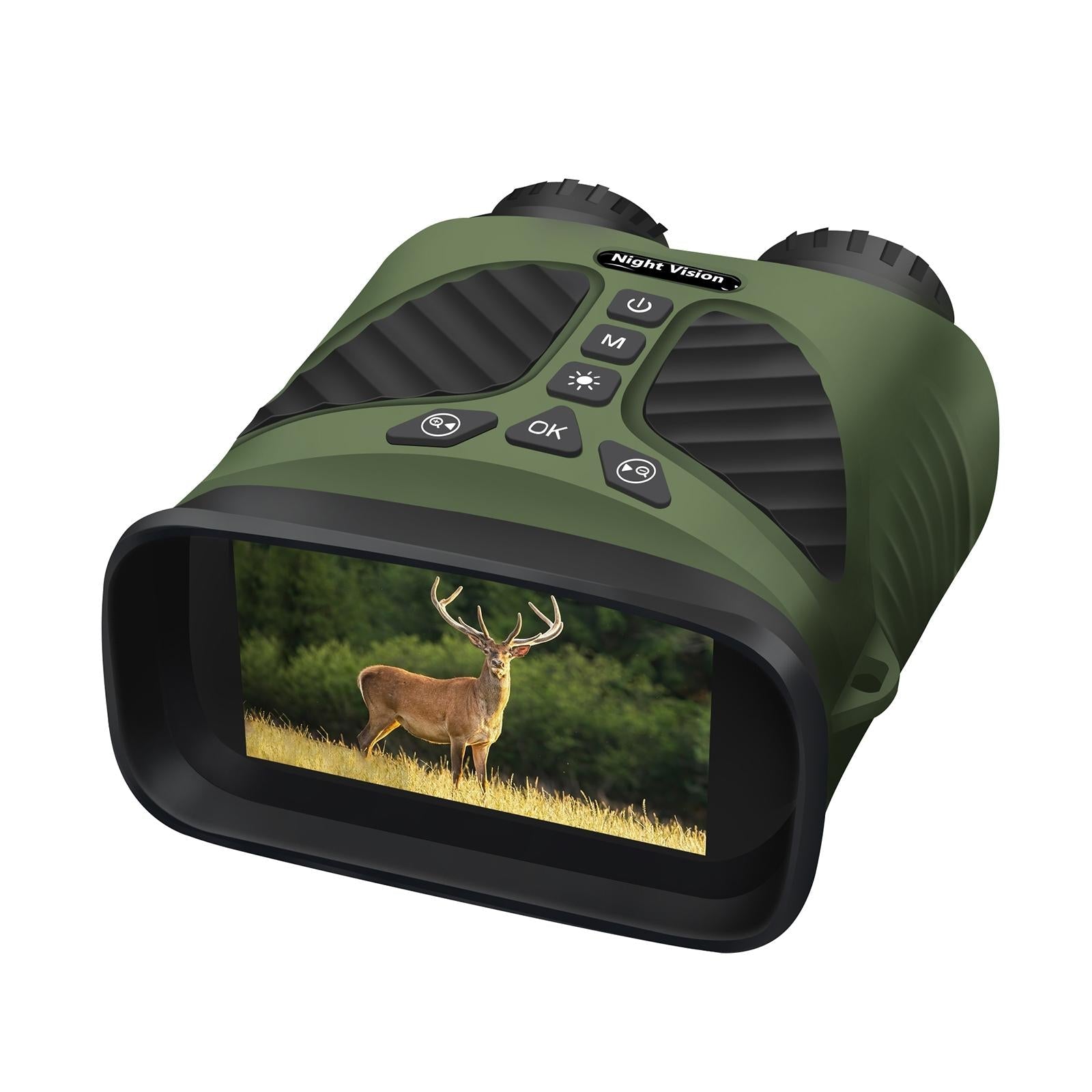 3 Ips Screen Digital Night Vision Binoculars With Display Green Binoculars & Monoculars